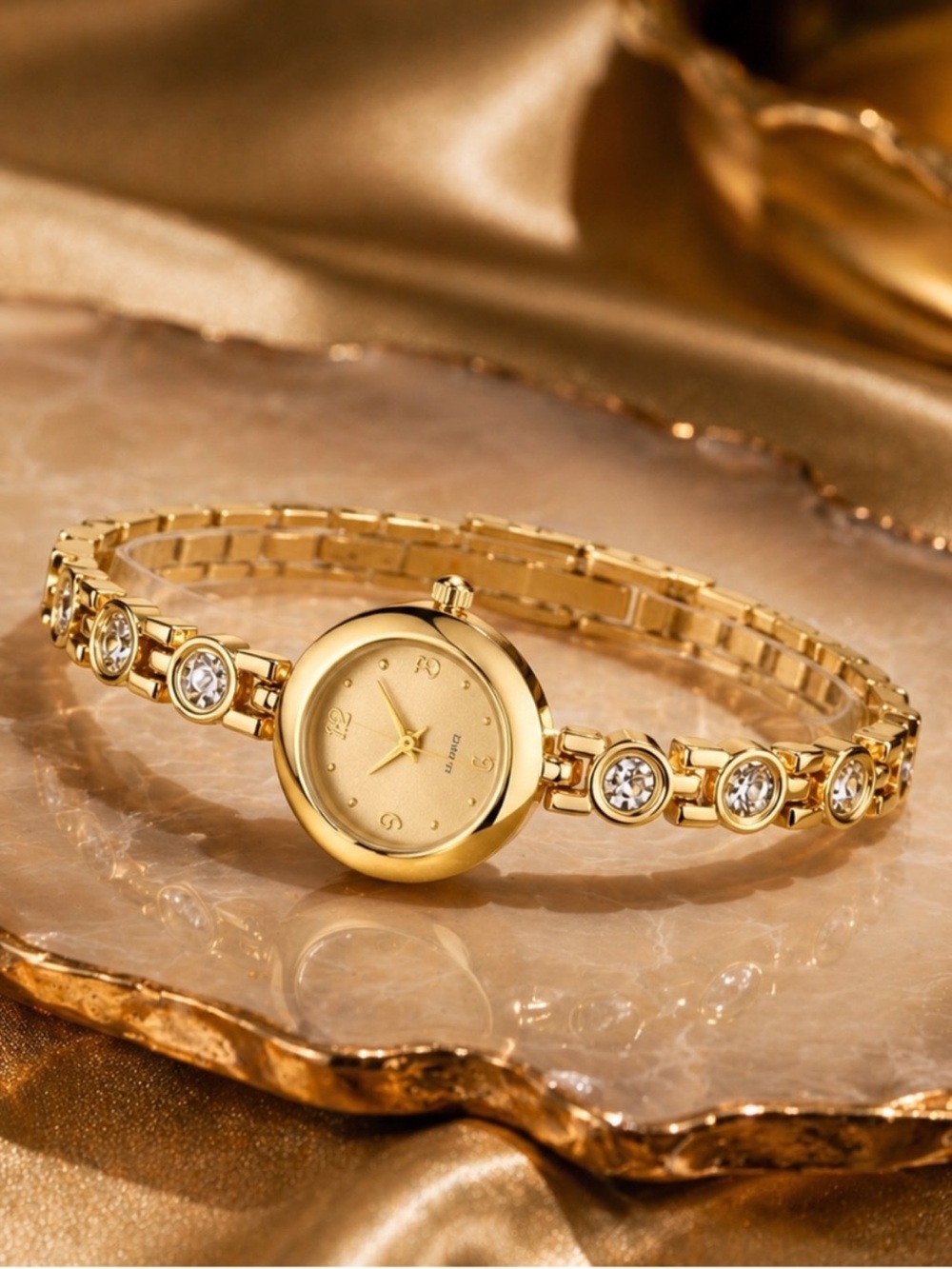 Royal Essence Crystal Bracelet Watch